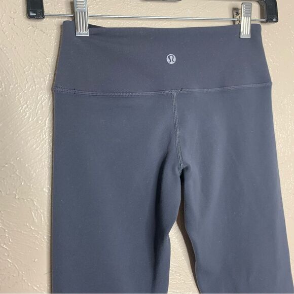 Lululemon wunder under reversible crops black gray - Picture 12 of 16
